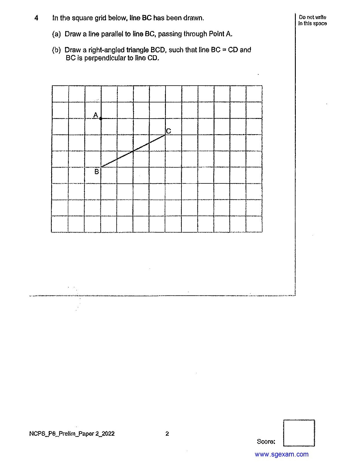 Diagram for question 4