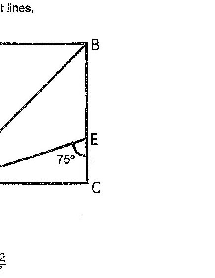 A horizontal line diagram showing three points A, B, and C. The distance from A to B is labeled as 4.5 km. The distance from B to C is labeled as 3 km.