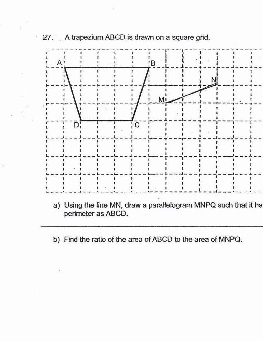 Diagram for question 27b