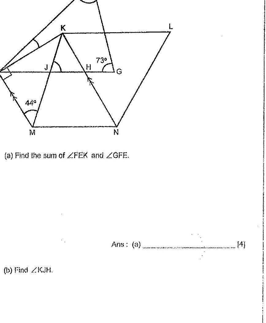 Diagram for question 16
