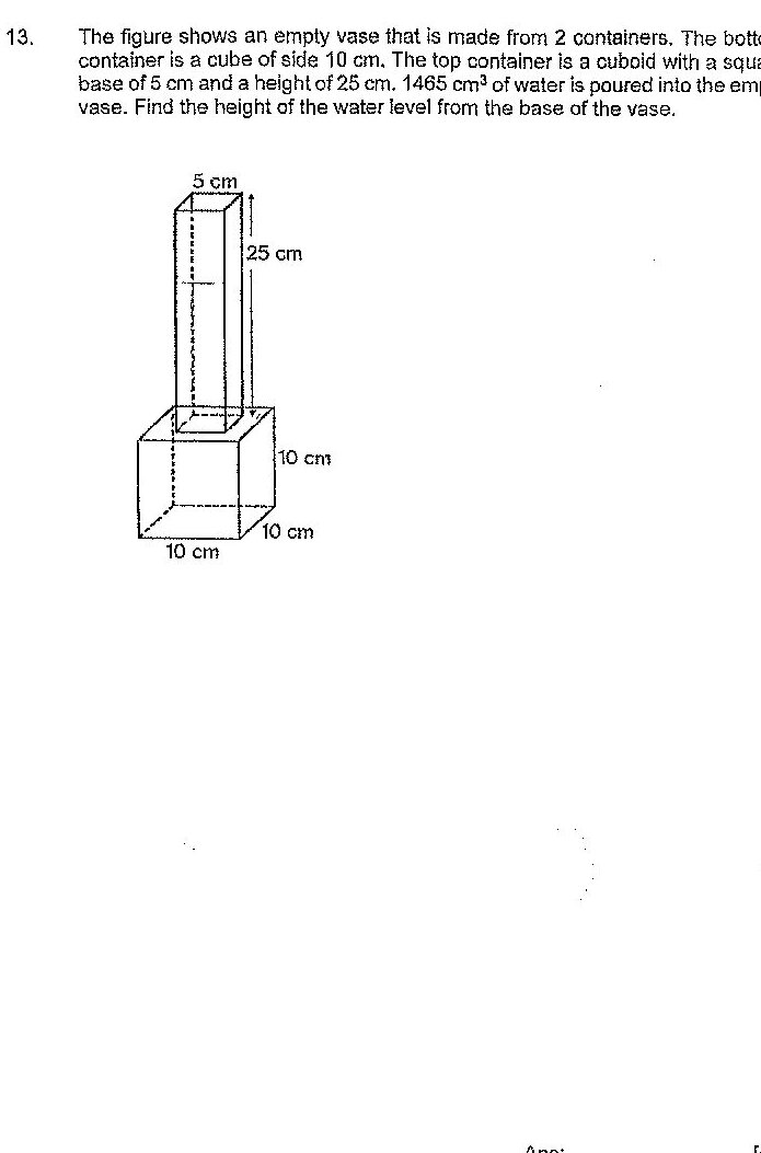 Diagram for question 13