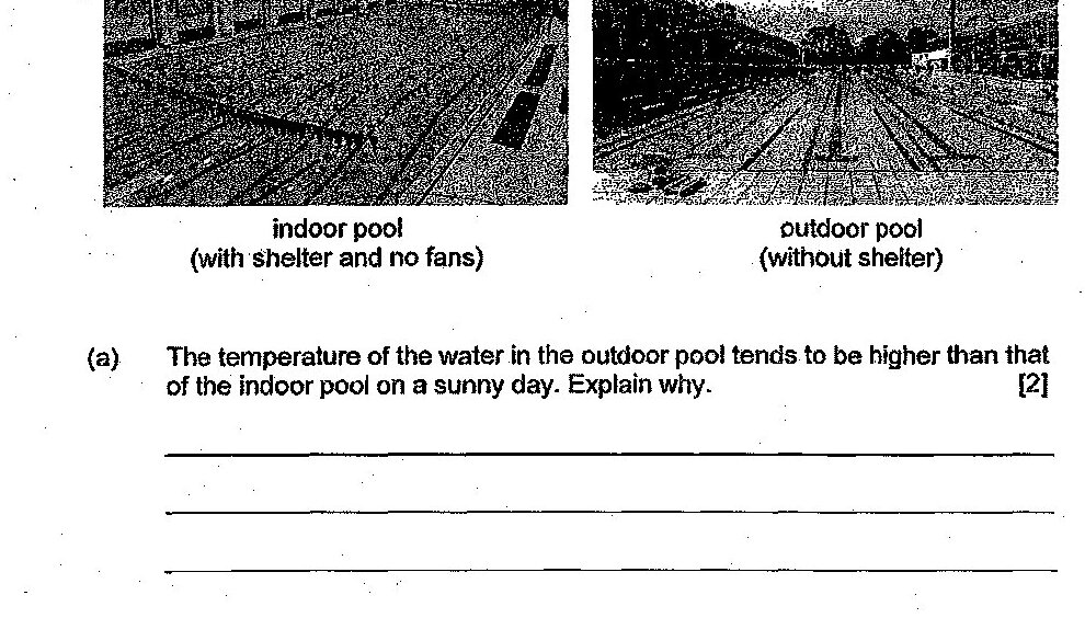 Same two swimming pool diagrams as in 37a