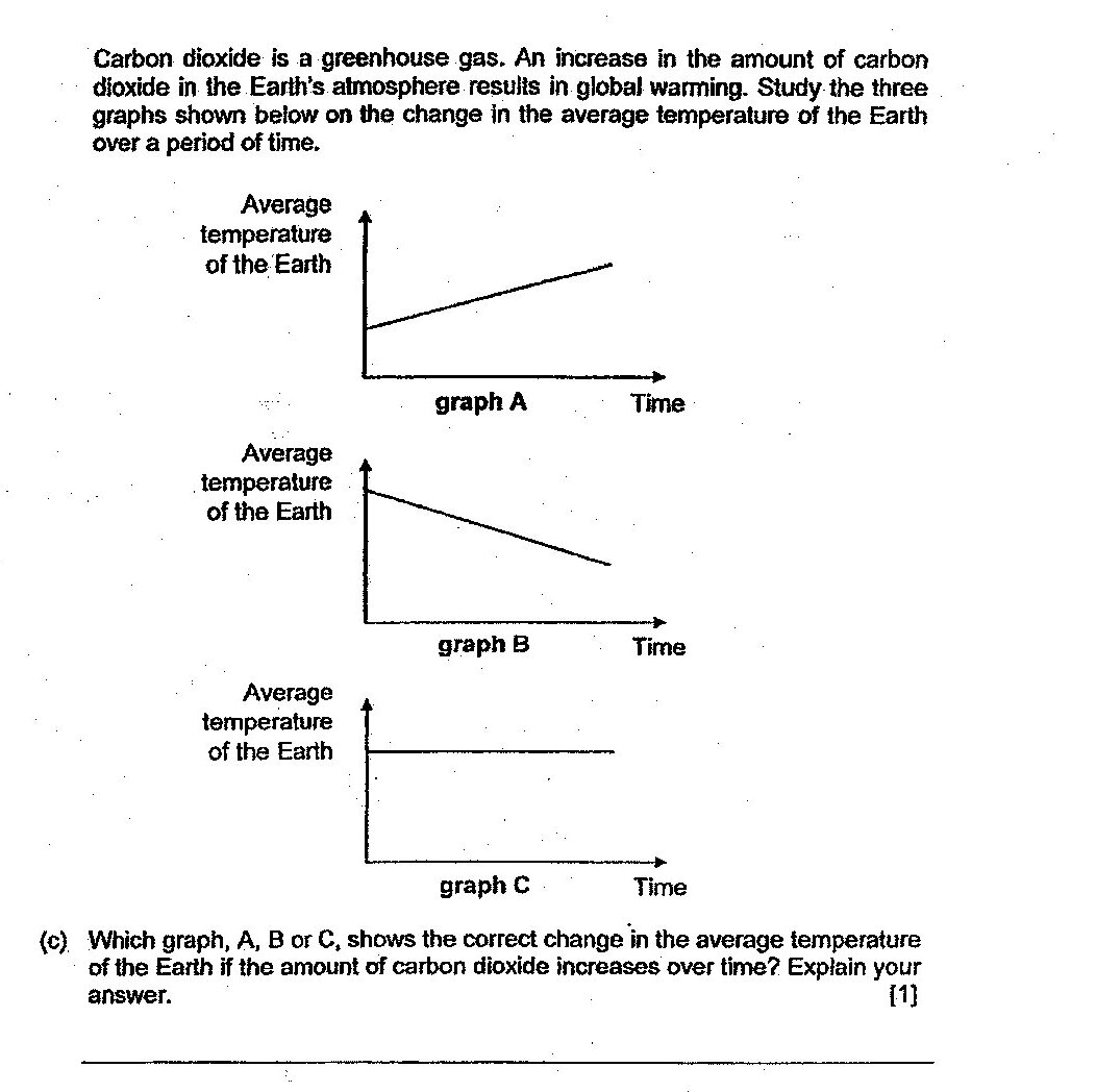 Same two tree illustrations as in part (b): Tree X (coniferous with needle-like leaves and large gaps) and Tree Y (deciduous with large leaves and small gaps between them).