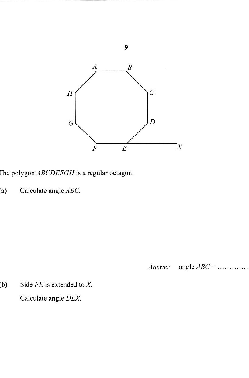 Diagram for question 9(a)