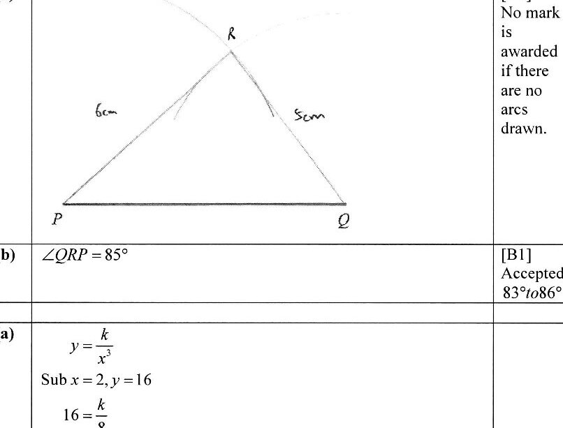 A horizontal line segment with endpoints labeled P (on the left) and Q (on the right)