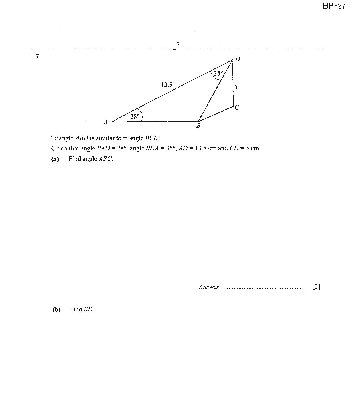 Same diagram as part (a)